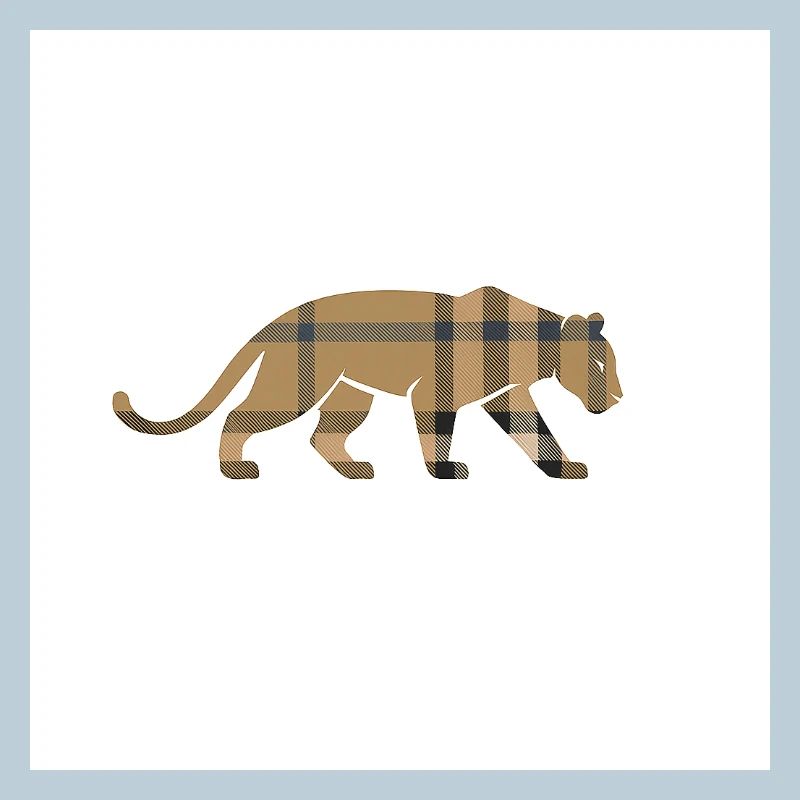 VisionWear Panther Plaid – Conception de motifs de luxe