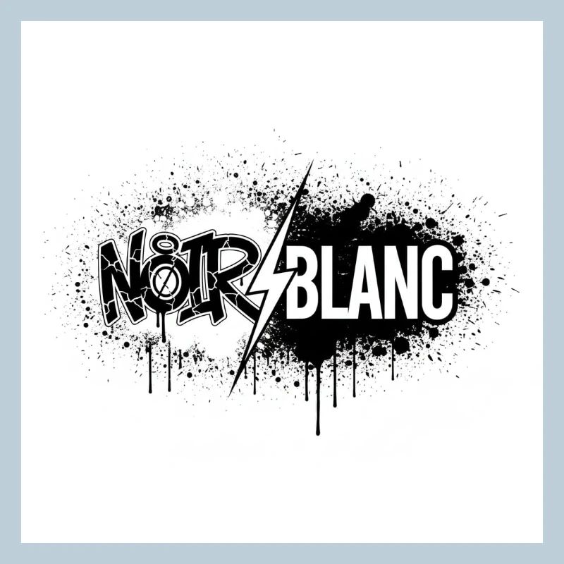 Nordweißer Graffiti-Blitz