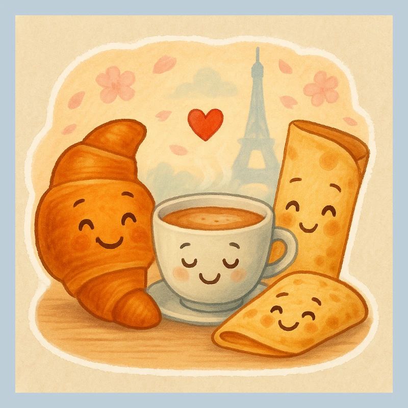 Paris Frühstückskuscheln