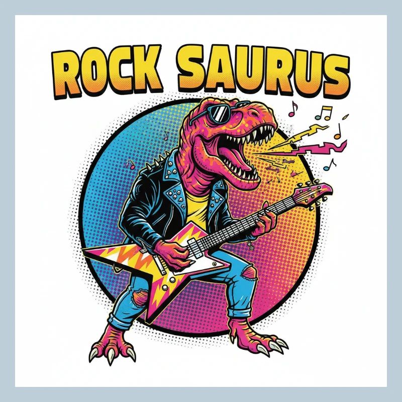 Rock Saurus Guitar Hero