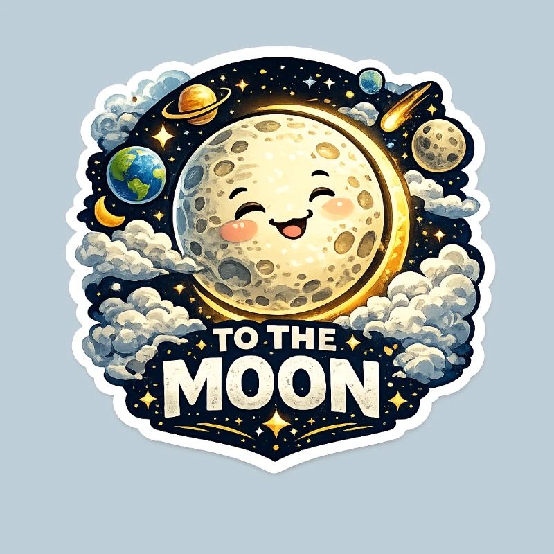 vers la Lune