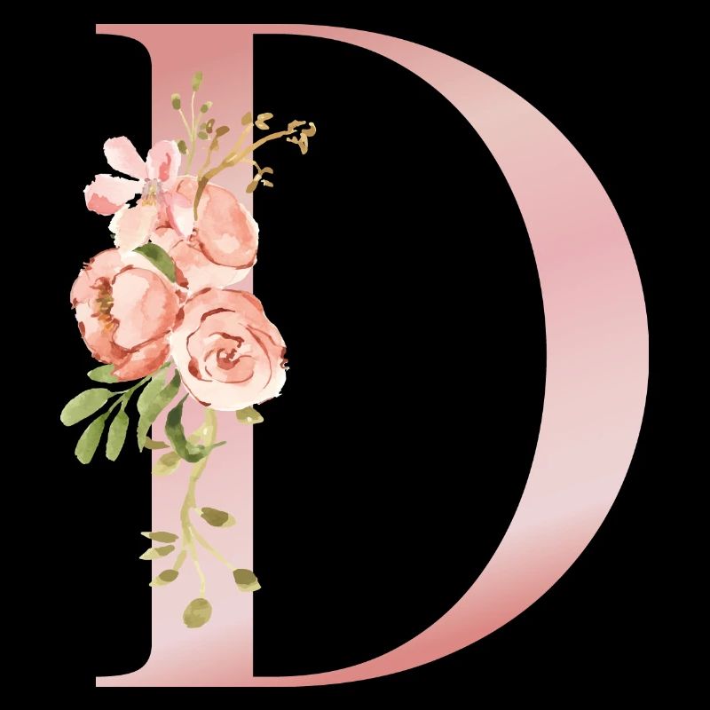 D florale pastel avec bouquet