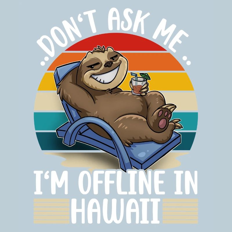Voyage de vacances à Hawaï Sloth