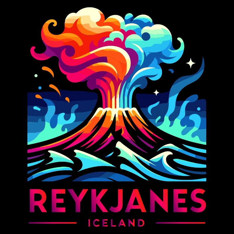 Éruption du volcan de Reykjanes, Islande