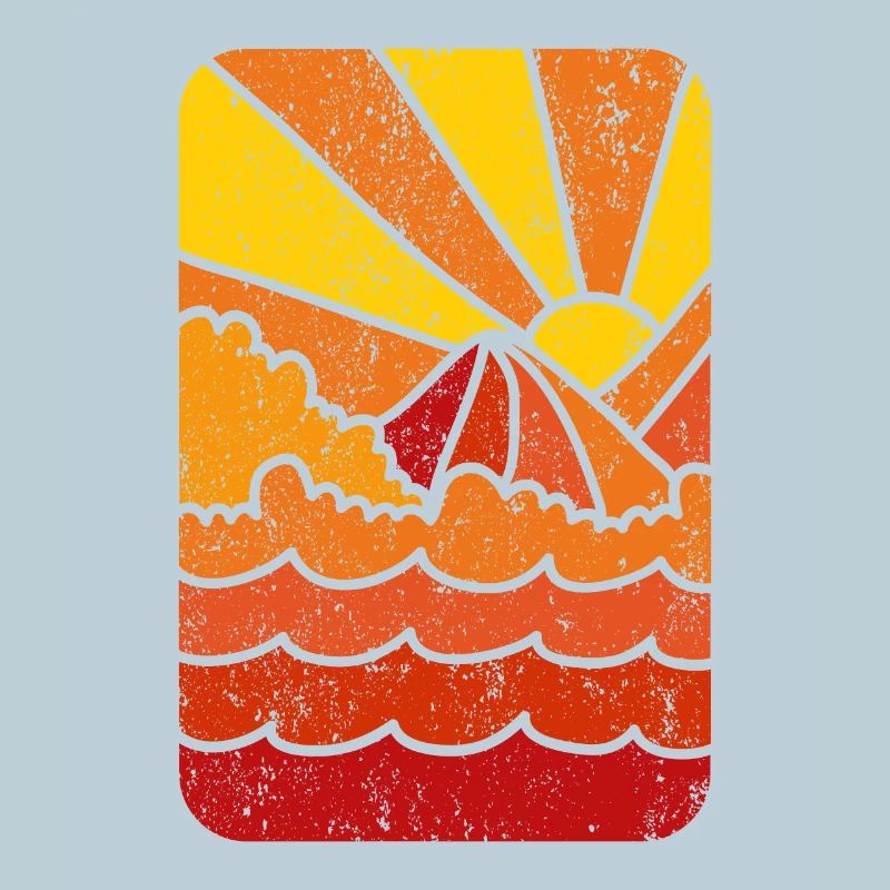 Retro Marine Sunset