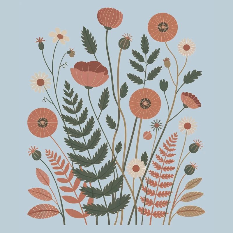 Boho Flowers – Blooming Harmony