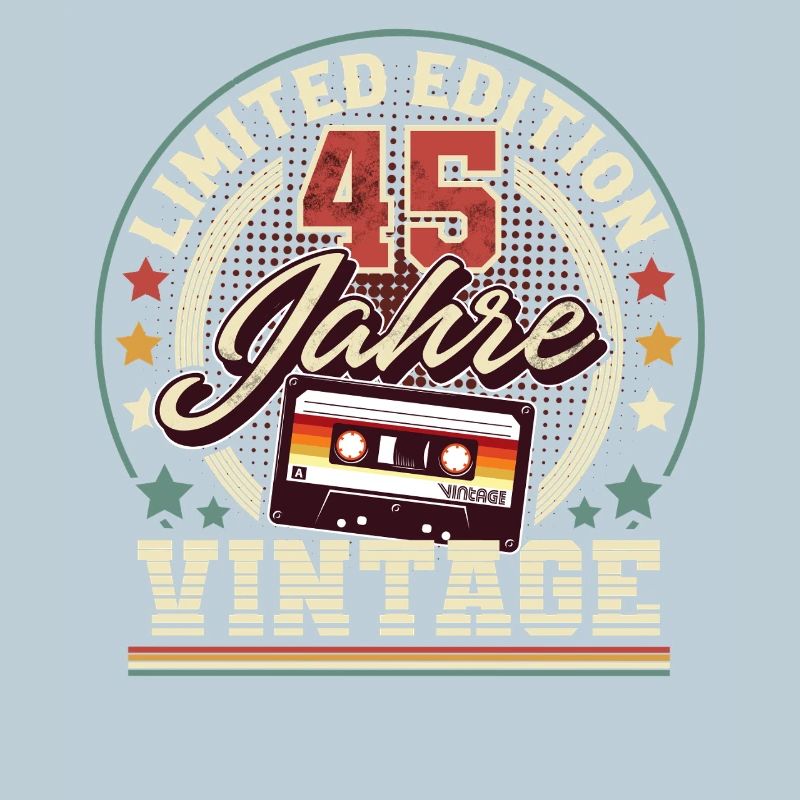 Cassette vintage du 45e anniversaire