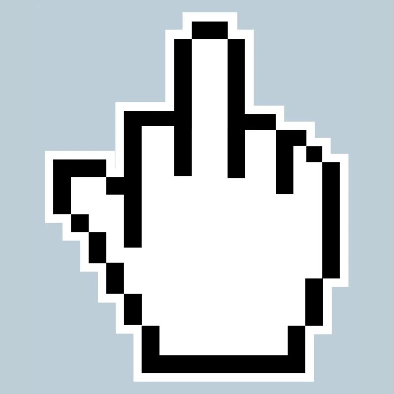 Middle Finger Cursor Middlefinger