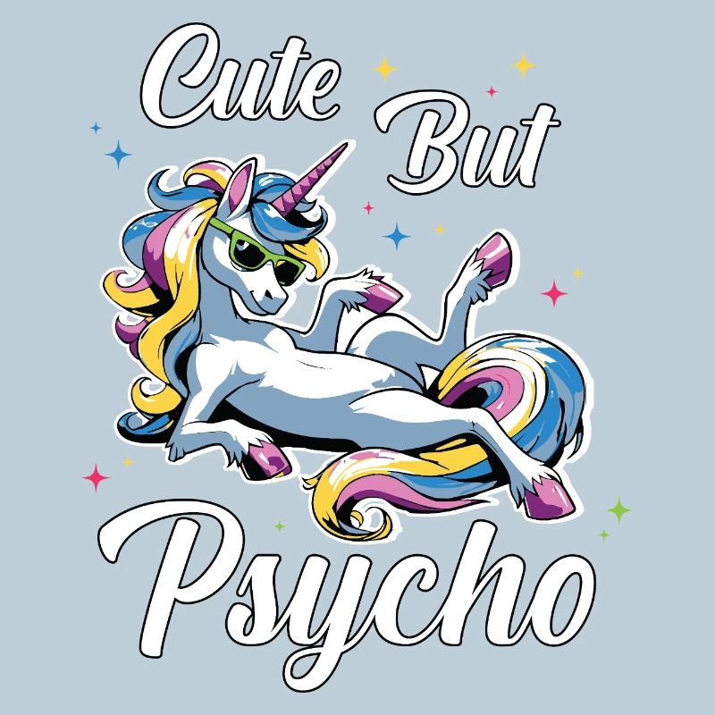 Cute Psycho Unicorn