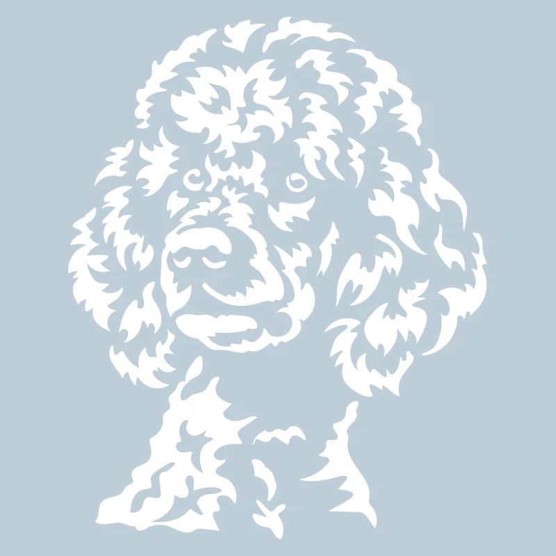 Grosse tête de caniche « Black Edition »