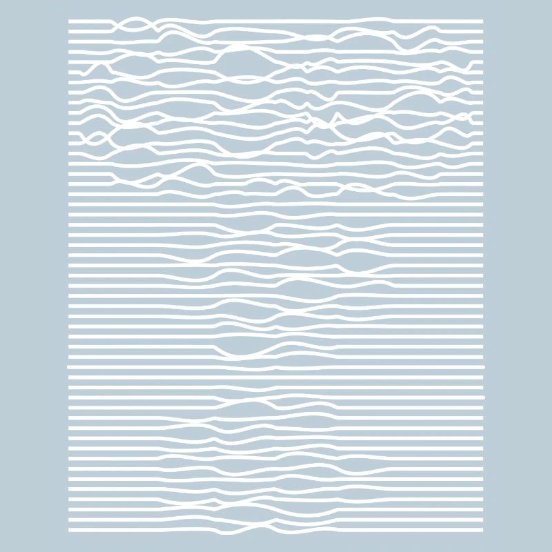 Wavy Stripes Optical Illusion