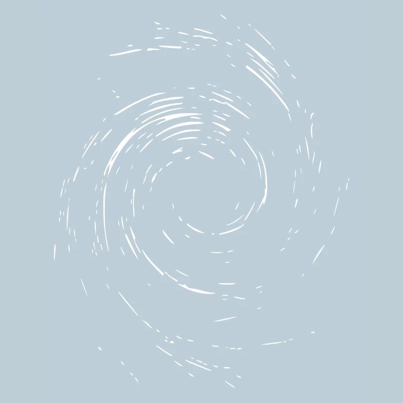Abstract Vortex / Line / White / Pattern