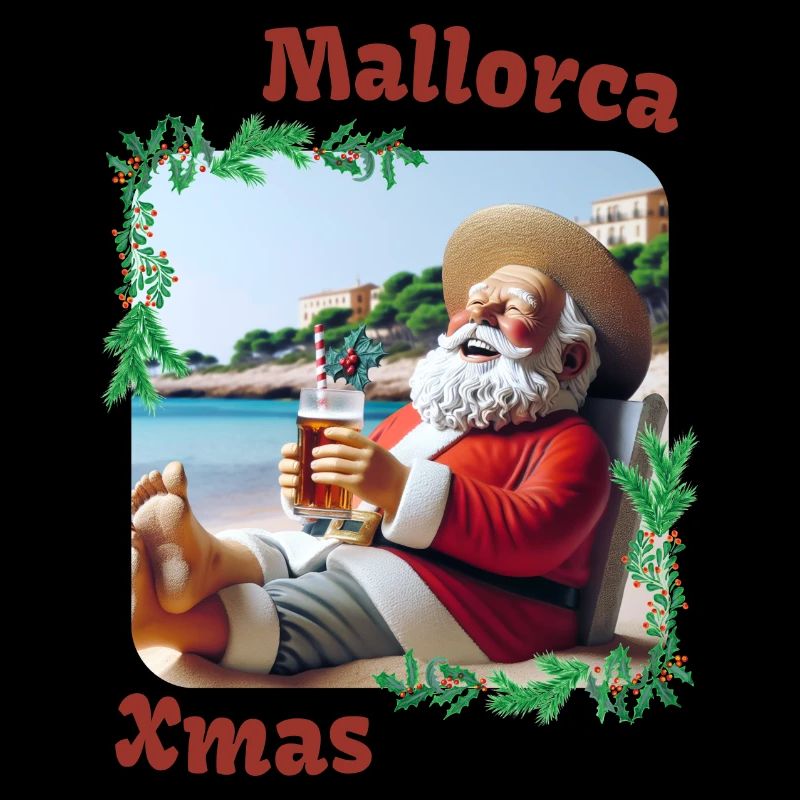 Majorque Noël - Le Père Noël en vacances