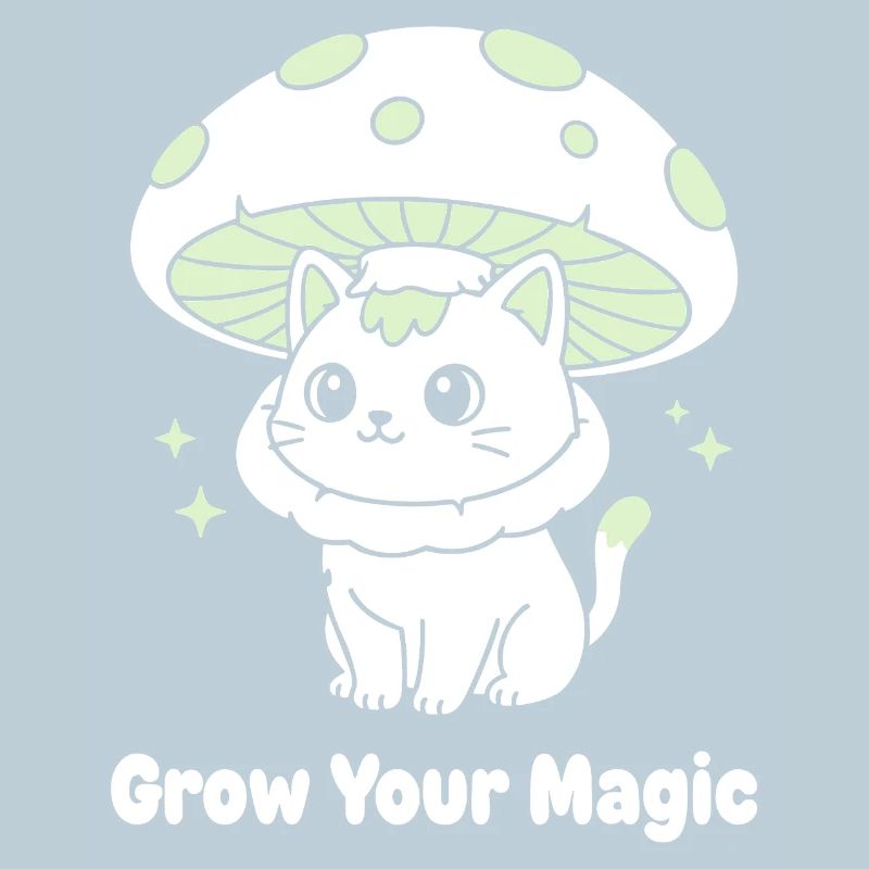 Magic Mushroom Cat