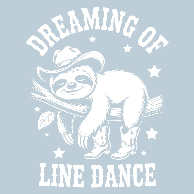 Faultier LineDance Cowboy