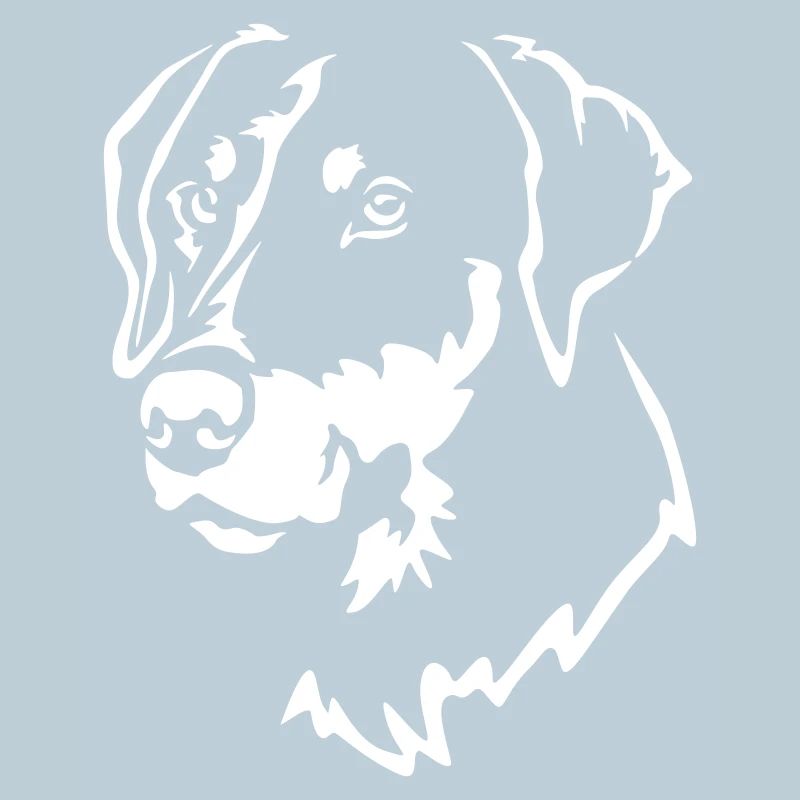 Doberman Head "Black Edition"