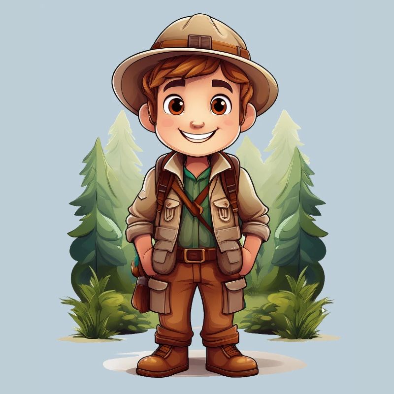 Adventurous explorer