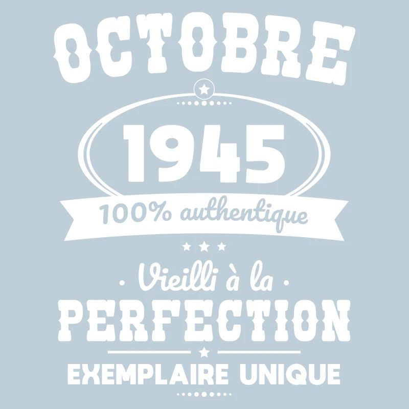 80th Birthday - October 1945 Perfection