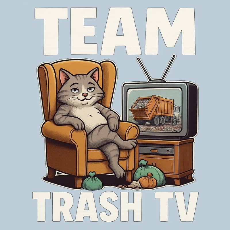 Team Trash TV Katze