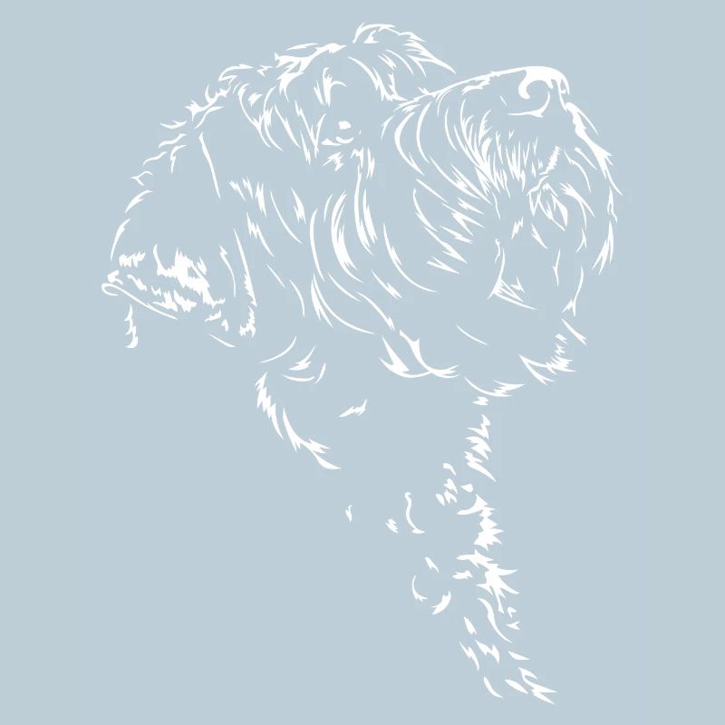 Russian Black Terrier Silhouette Wilsigns