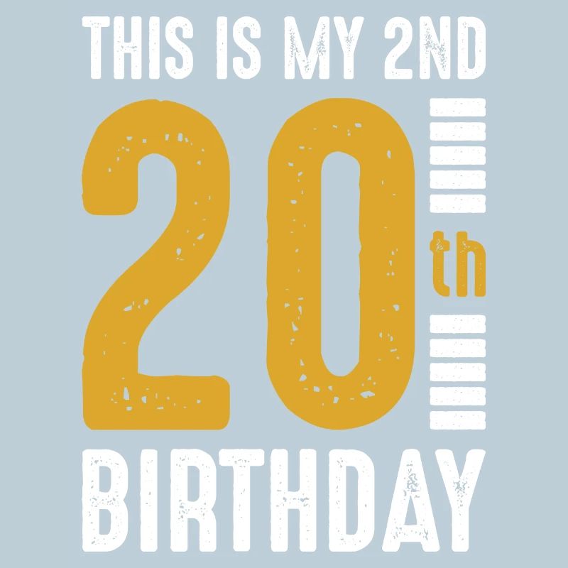 20. Geburtstag Bold Gold