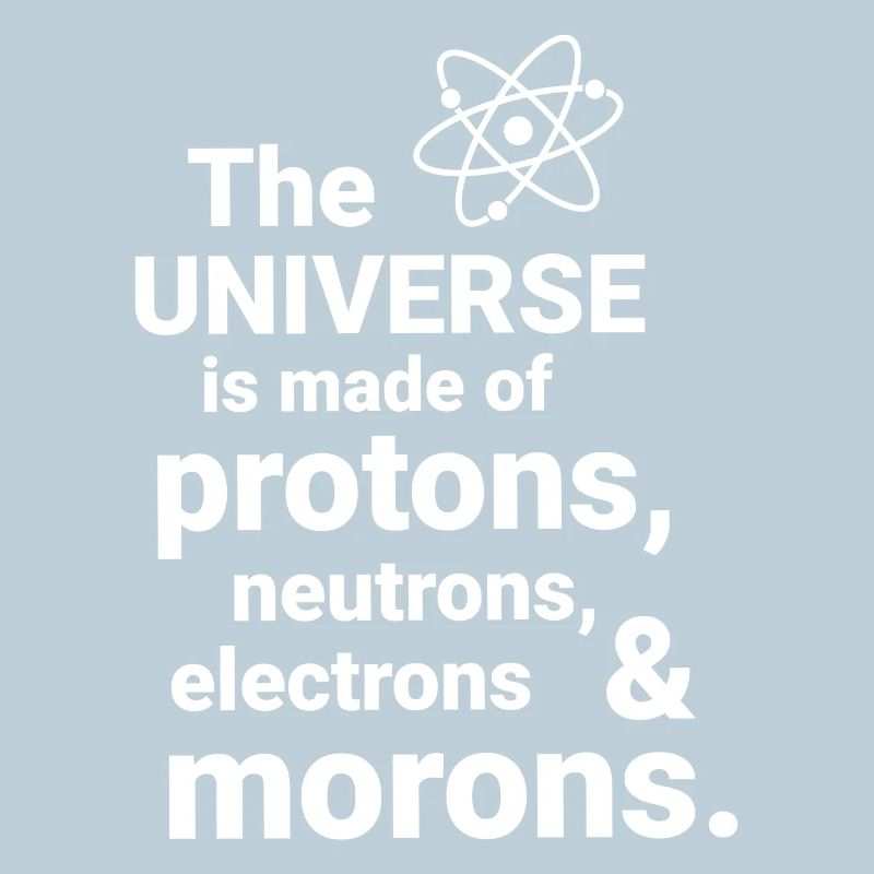 Das Universum besteht aus Protonen, Neutronnen