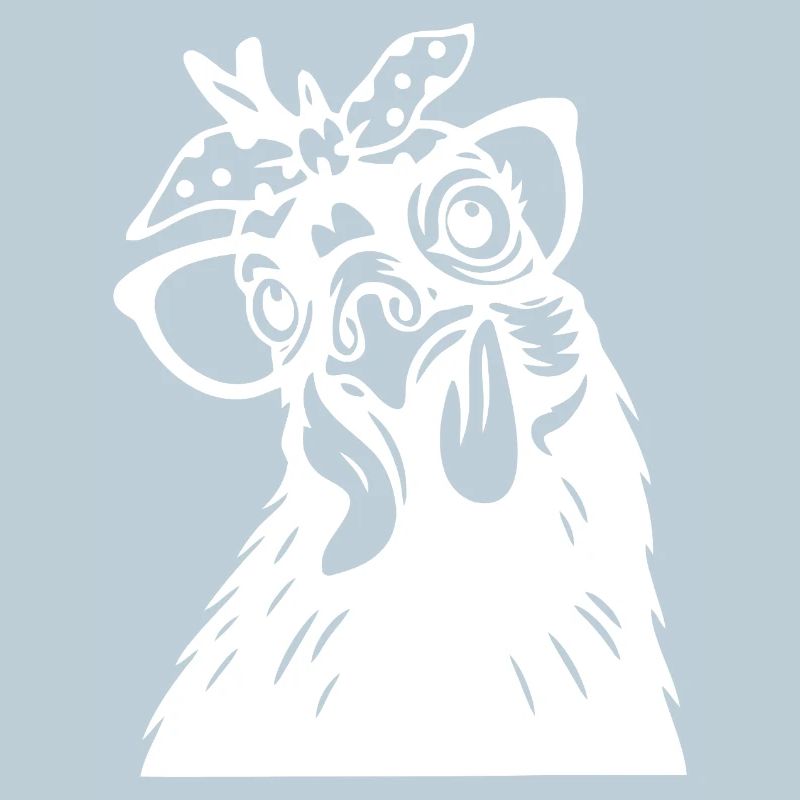 Quirky Chicken Head