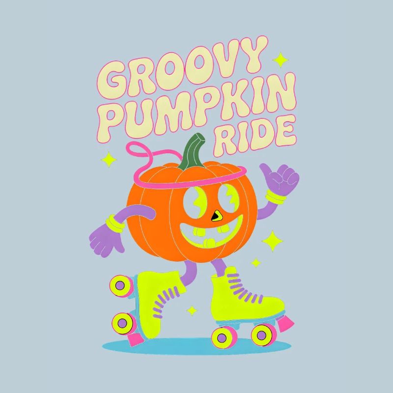 Groovy Pumpkin Inline Skate