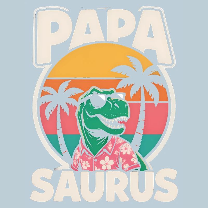 Papa Saurus Rex Dinosaurier Vatertag Geschenk