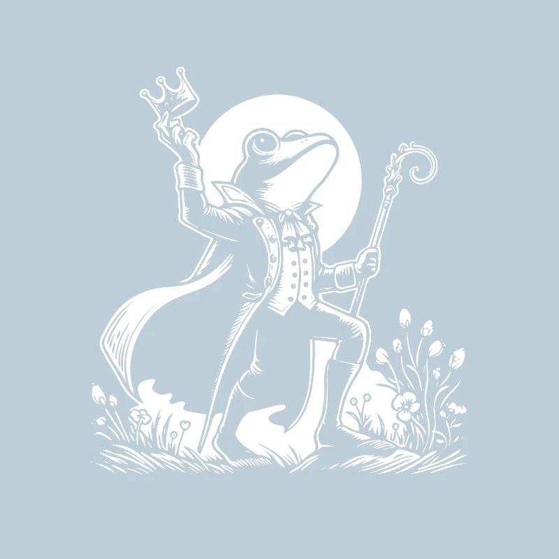 Prince grenouille – Conception de conte de fées