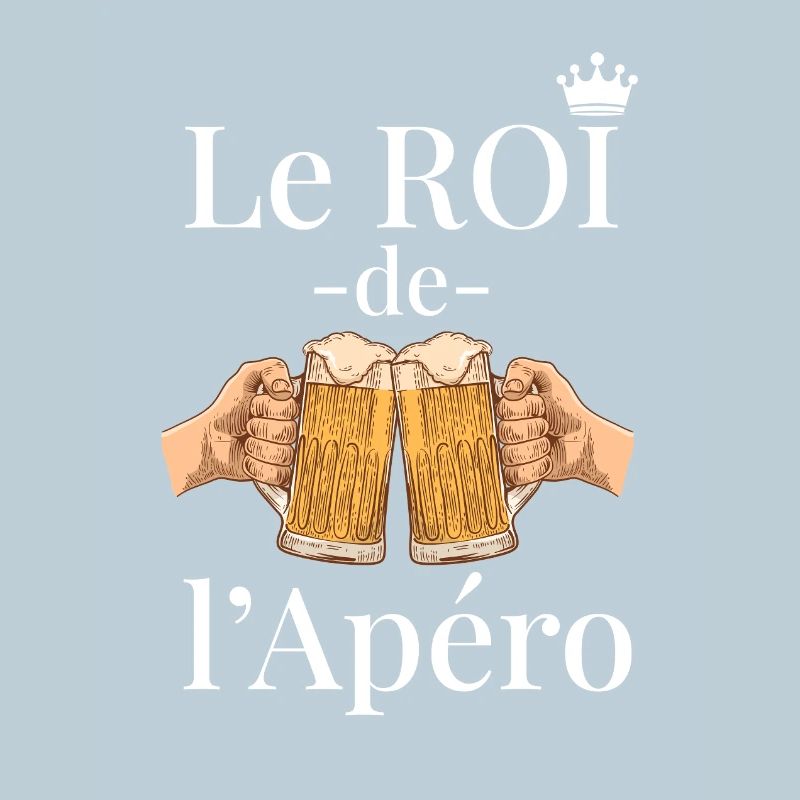 König des Aperitif Lustiges Aperitif-Geschenk