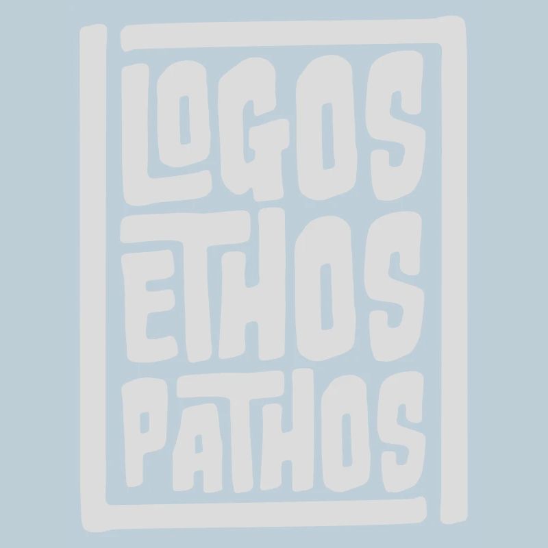 Logos Ethos Pathos Rhetorik Philosophie Student