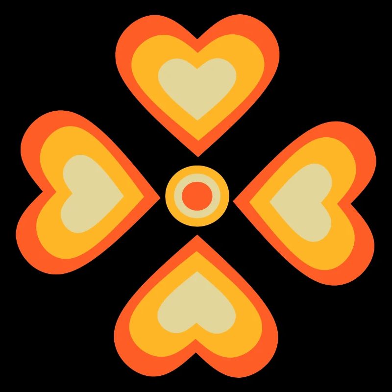 70s Flower Pattern