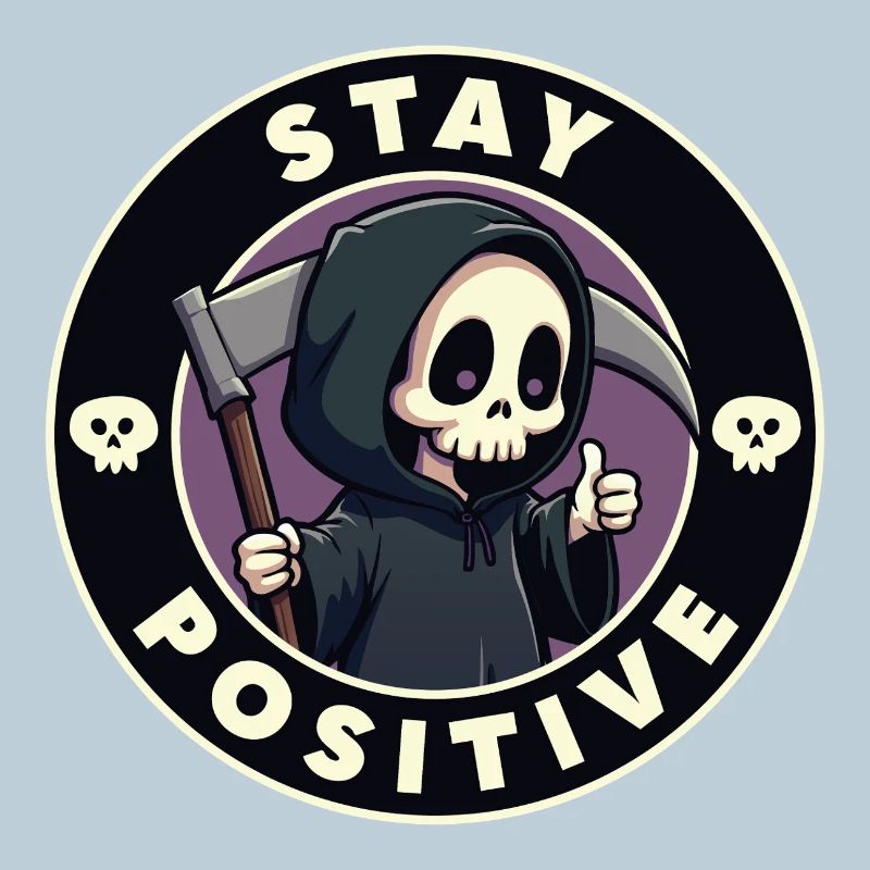 Bleiben Sie positiv