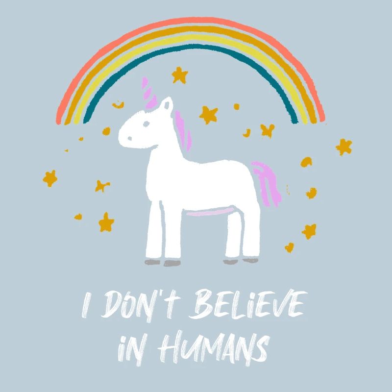 Ich glaube nicht an Menschen Einhorn