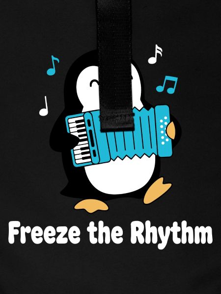 Penguin mit Akkordeon