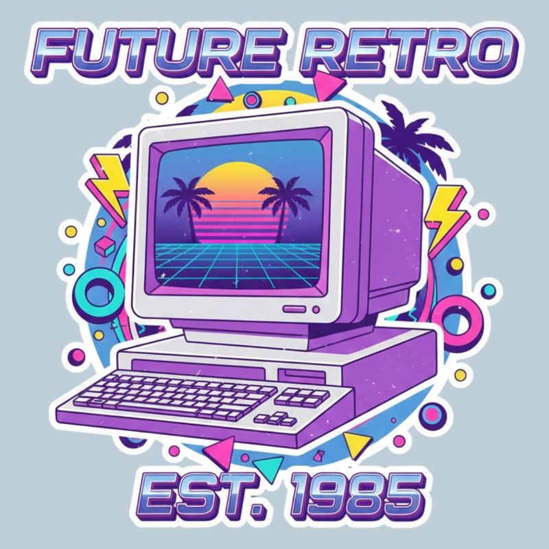 Future Retro 1985 – Conception informatique vintage
