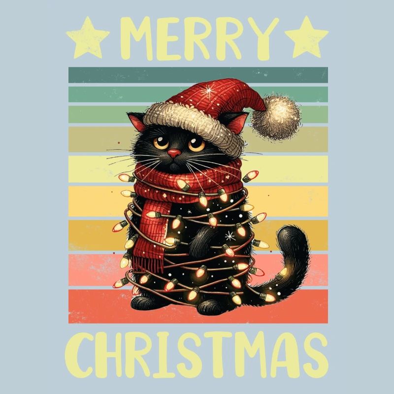 Noël du chat noir