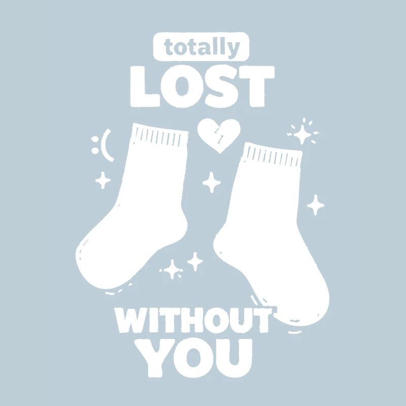 Totally Lost Ohne Dich Socken