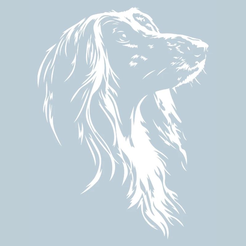 Chiens silhouette de lévriers afghans Wilsigns