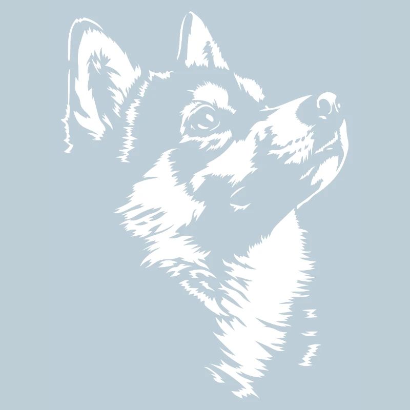 Silhouette du trèfle Kai d’Alaska Dog Wilsigns