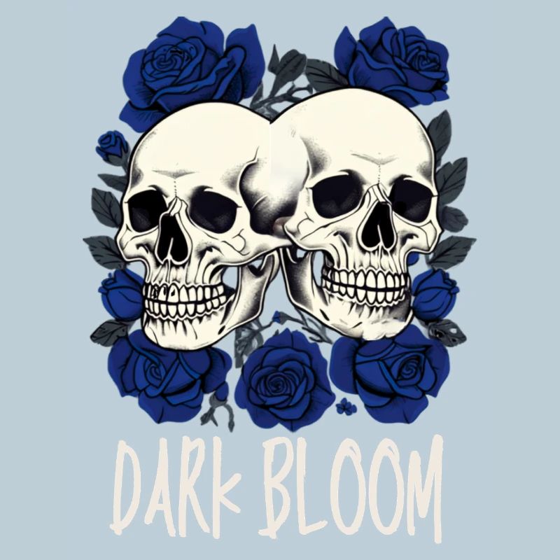 Dark Bloom – Gothic Skulls and Roses