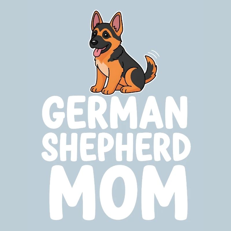 German Shepherd Mom Hundemama Schäferhund