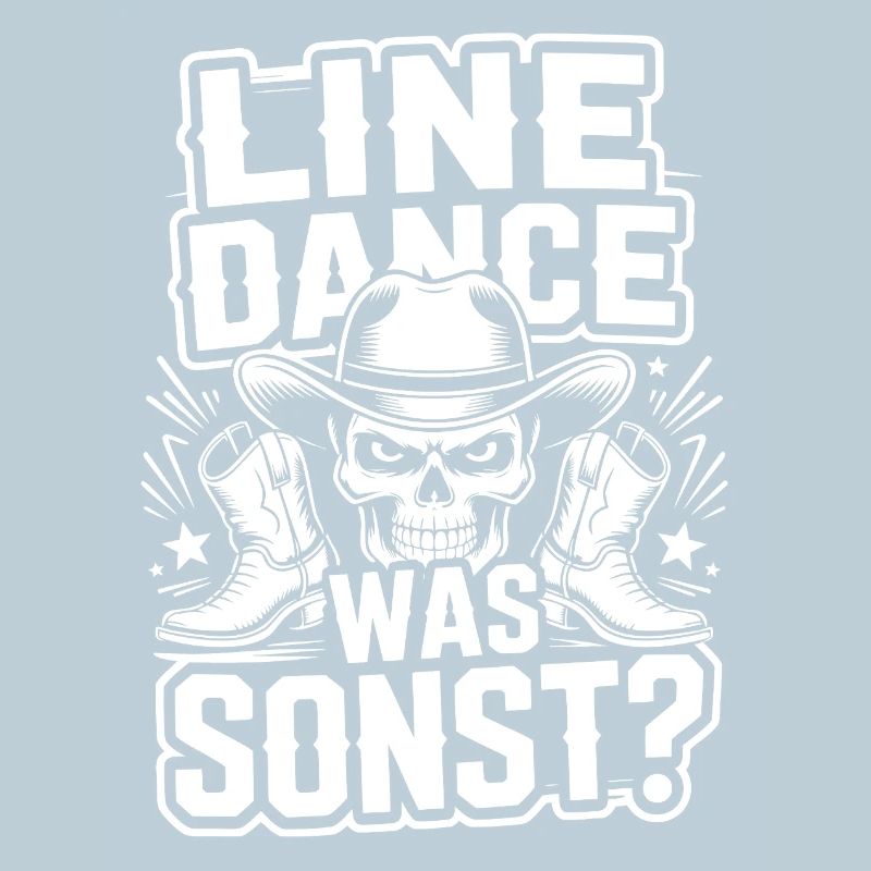 Line Dance Was Sonst Skull