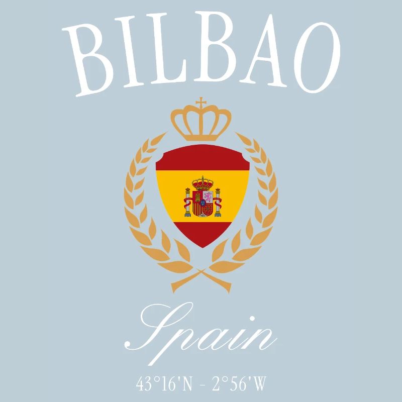 Bilbao Spanien Wappen Krone – Reise Souvenir