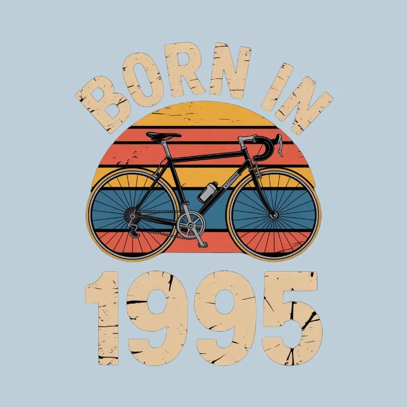 Born in 1995 Retro Bicycle Design