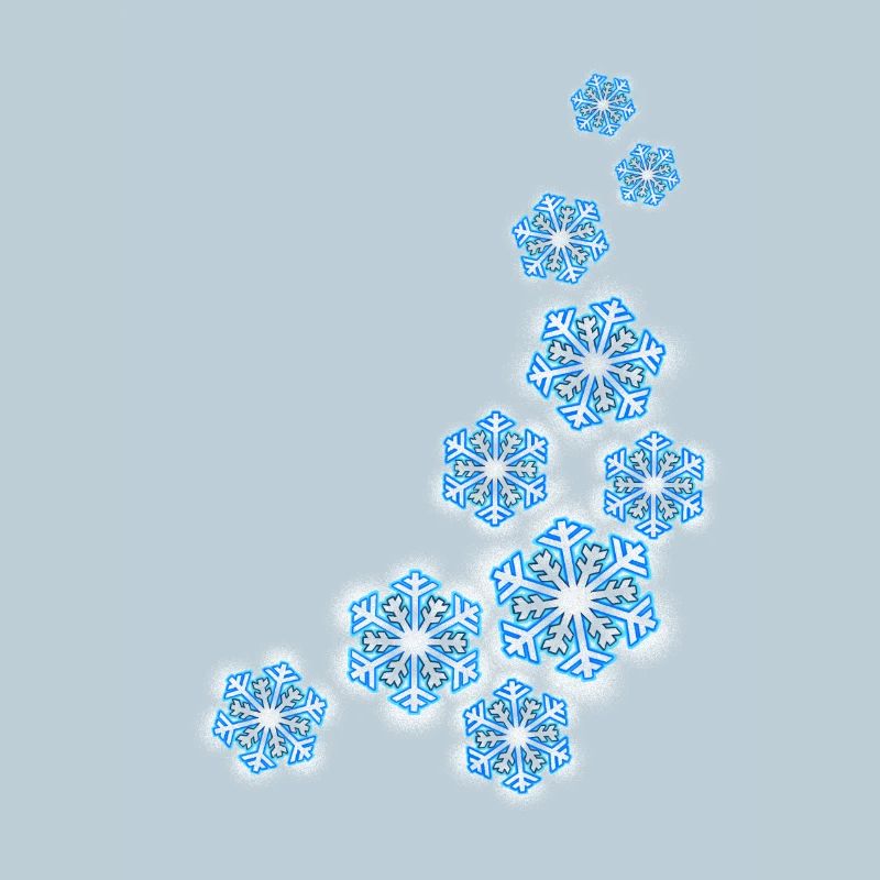 flocons de neige