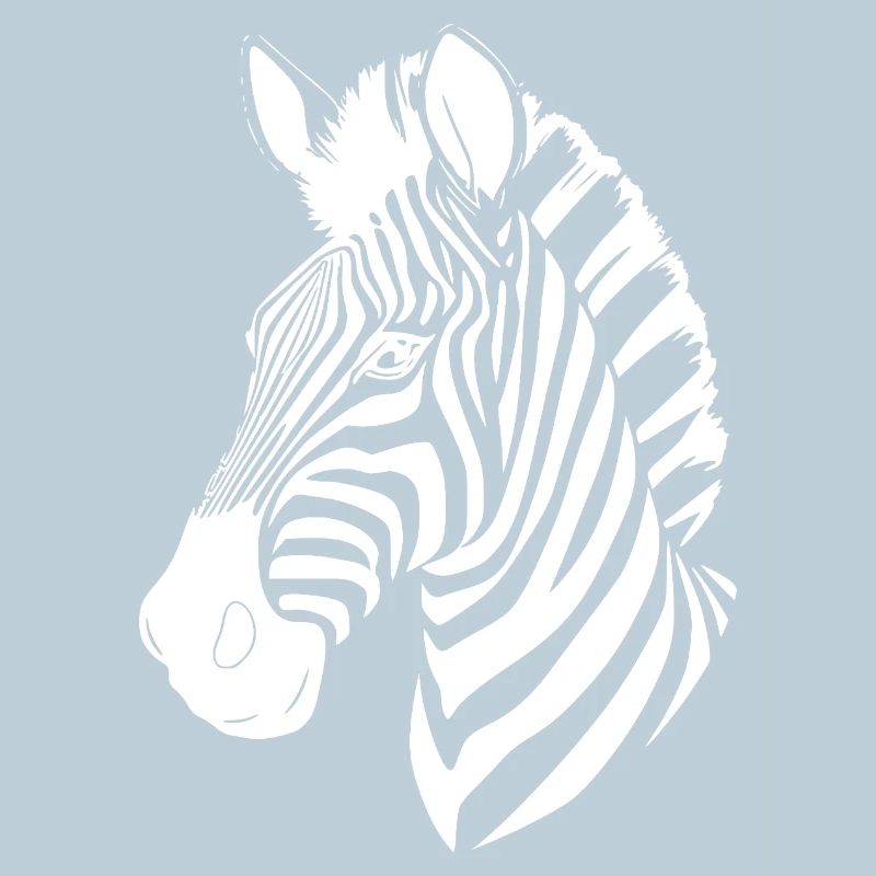 Zebra Zebrakopf T-shirt Geschenk
