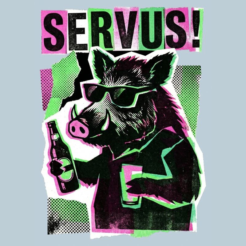 Servus Wildschwein Bier