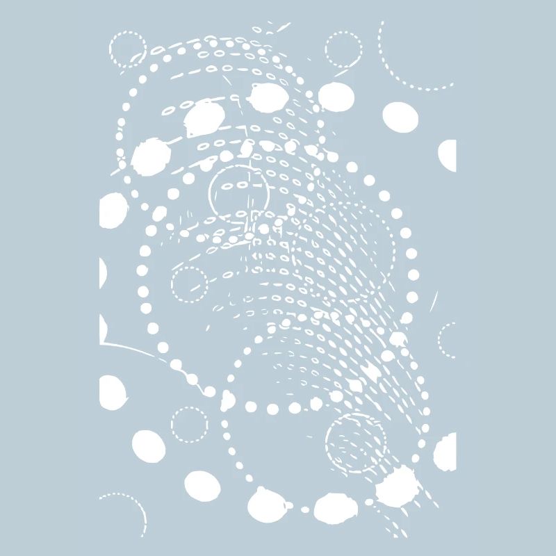 Spirale d’argile abstraite
